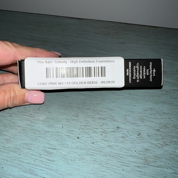 Golden Rose Celesty HD Foundation 115 Golden Beige Medium - Picture 2 of 2